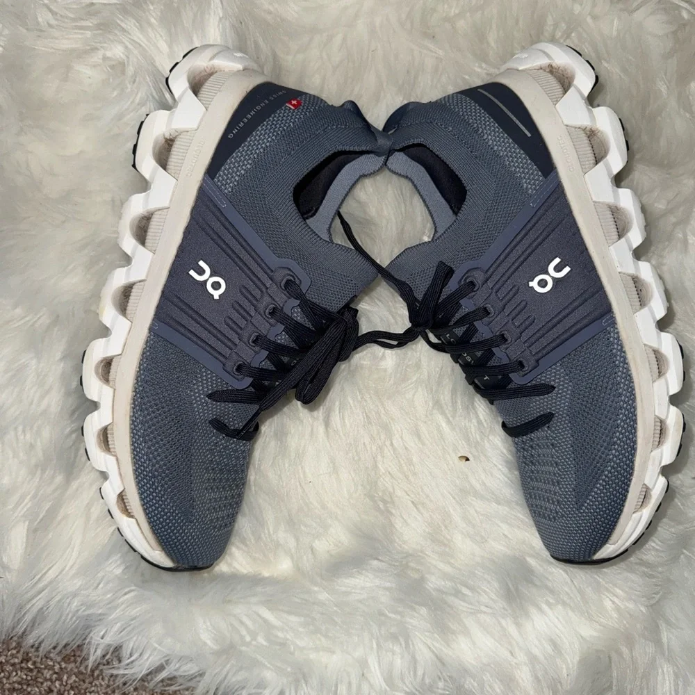 On Running Shoe Cloudswift 3 in blue and white - Picture 7 of 14